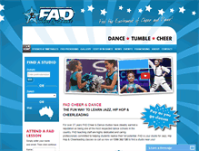 Tablet Screenshot of fadstudio.com.au